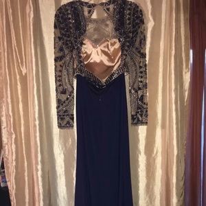 Sherri Hill beaded prom dress.